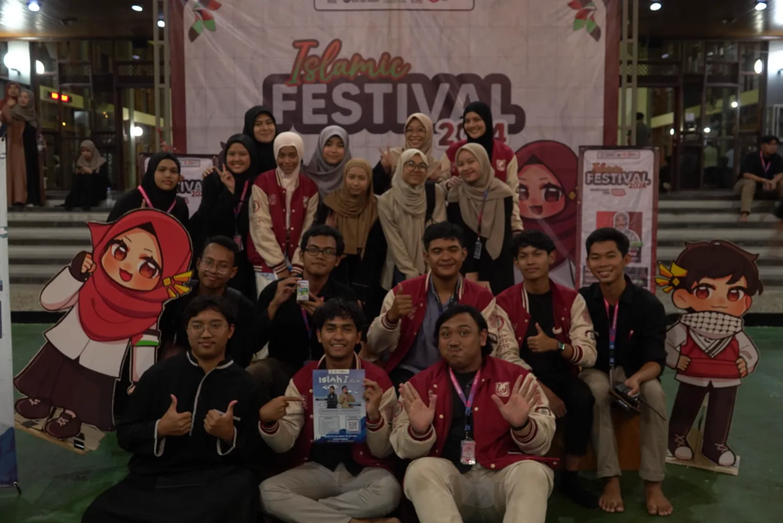 Kajian akbar puncak I-FEST bersama pemateri